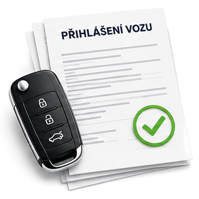 Přihlášení vozu zdarma